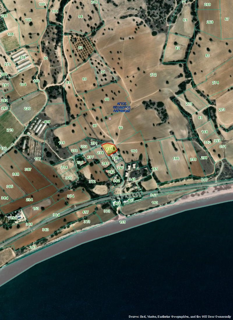 562m² Plot for Sale in Agios Theodoros, Larnaca District