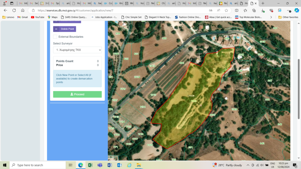 22,743m² Plot for Sale in Lysos, Paphos District