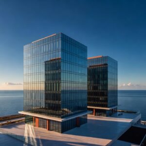 Modern Grade A office towers in Cyprus