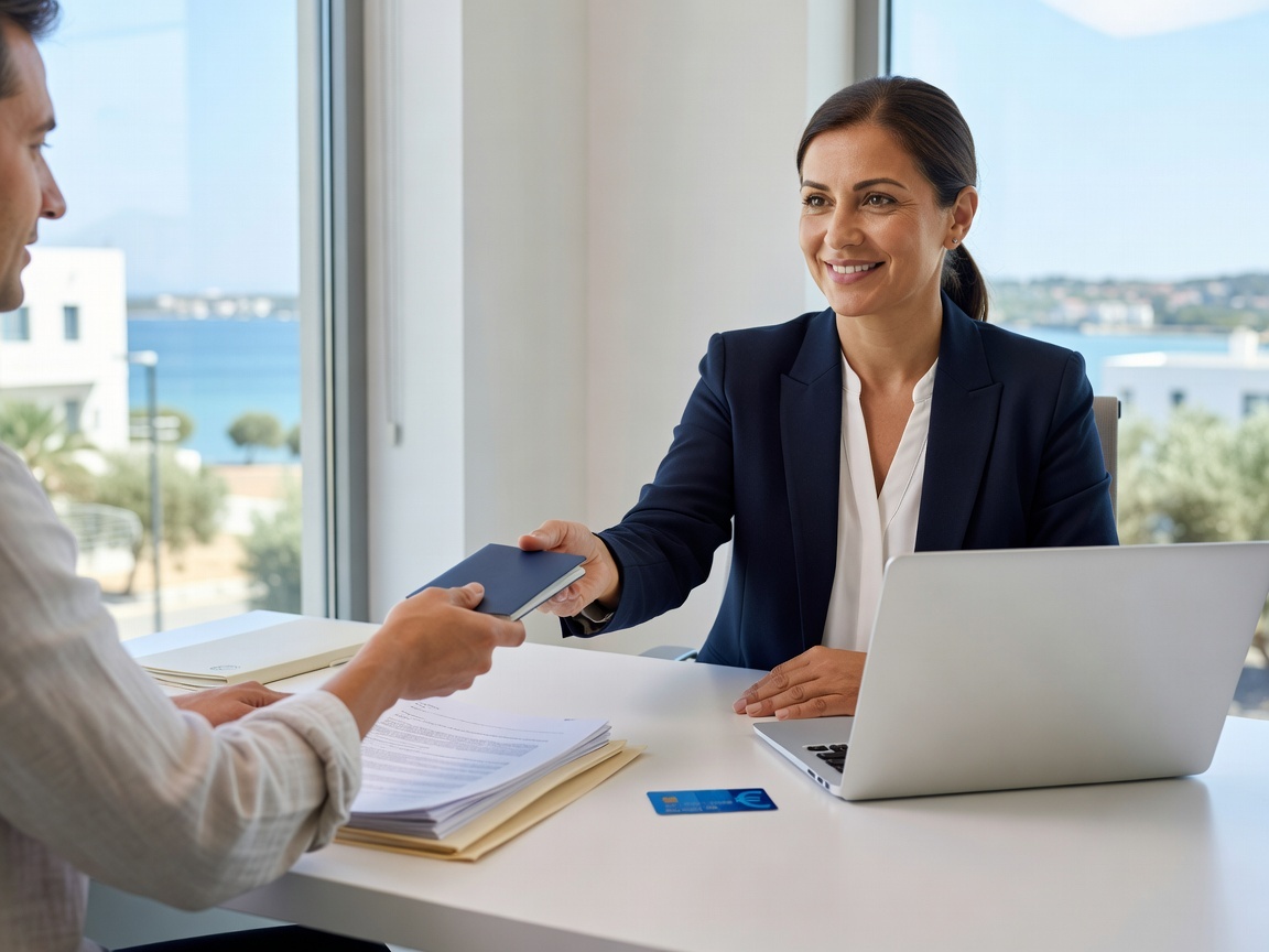 Opening a bank account in Cyprus as a foreigner with a bank officer