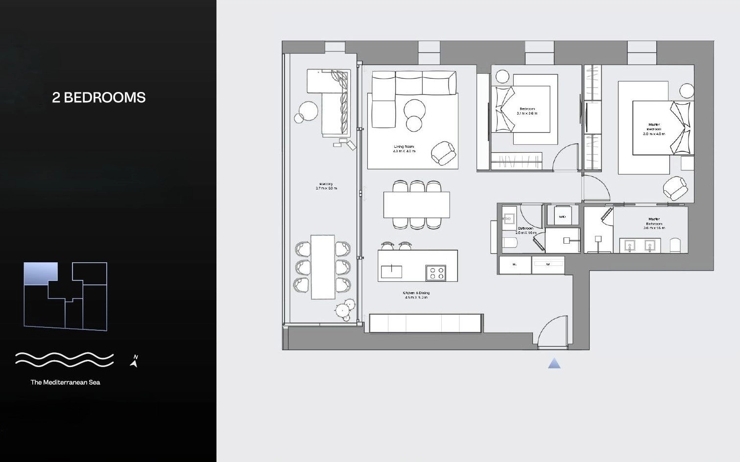 2 Bedroom Apartment for Sale in Mouttagiaka, Limassol District