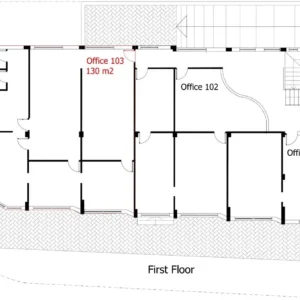 130m² Office for Rent in Paphos District