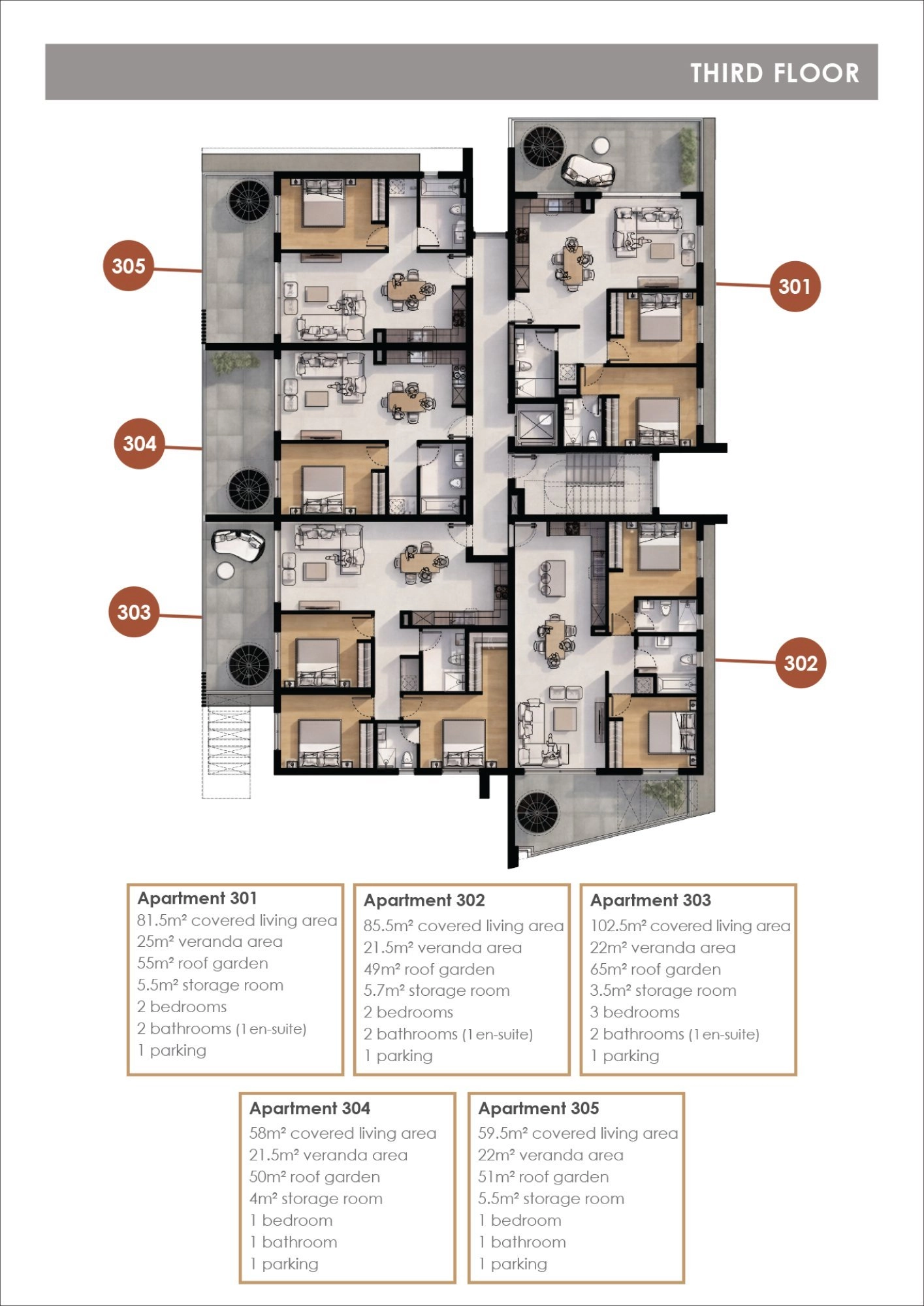 1 Bedroom Apartment for Sale in Livadia Larnakas, Larnaca District