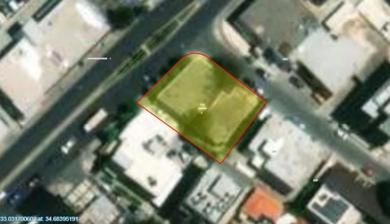705m² Plot for Sale in Limassol – Katholiki
