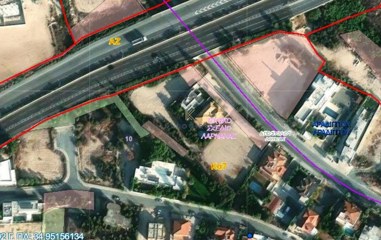 551m² Plot for Sale in Aradippou, Larnaca District