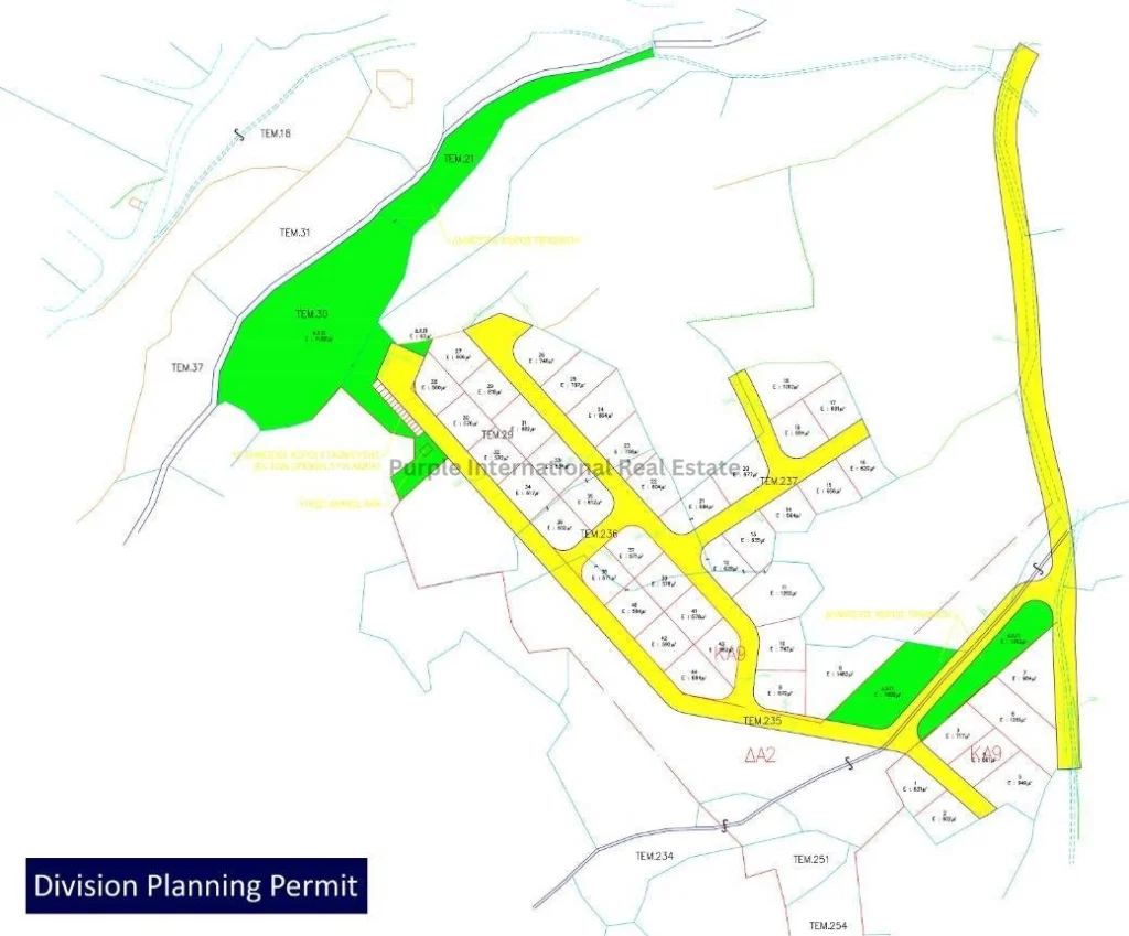 100,575m² Plot for Sale in Paphos – Anavargos