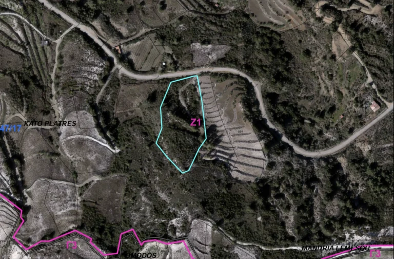 7,024m² Plot for Sale in Kato Platres, Limassol District