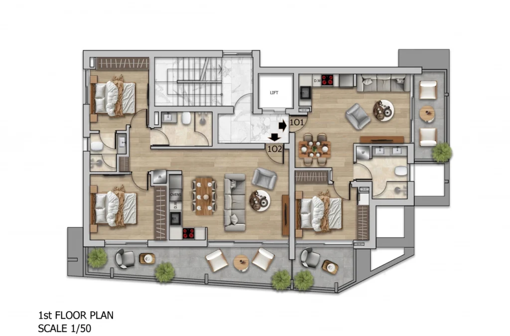 2 Bedroom Apartment for Sale
