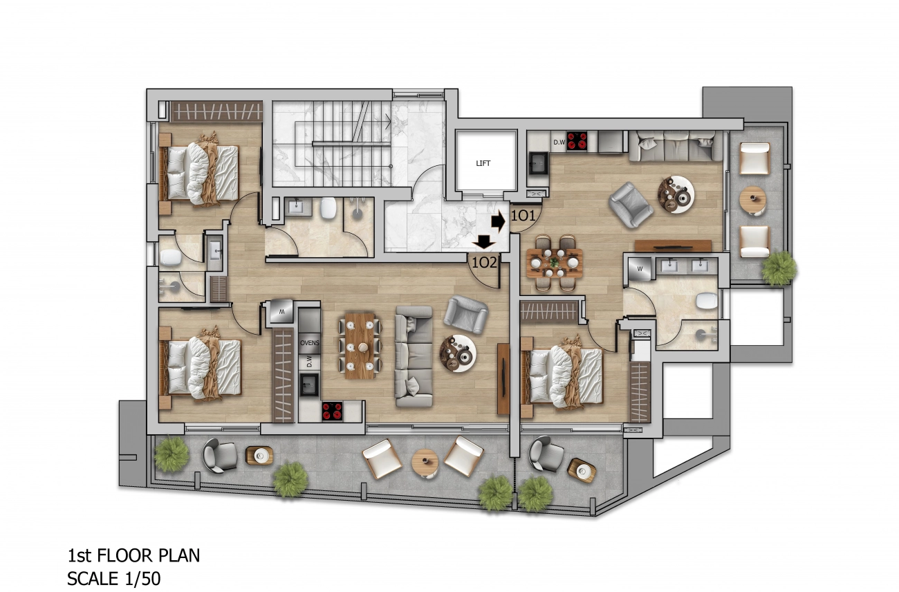 2 Bedroom Apartment for Sale