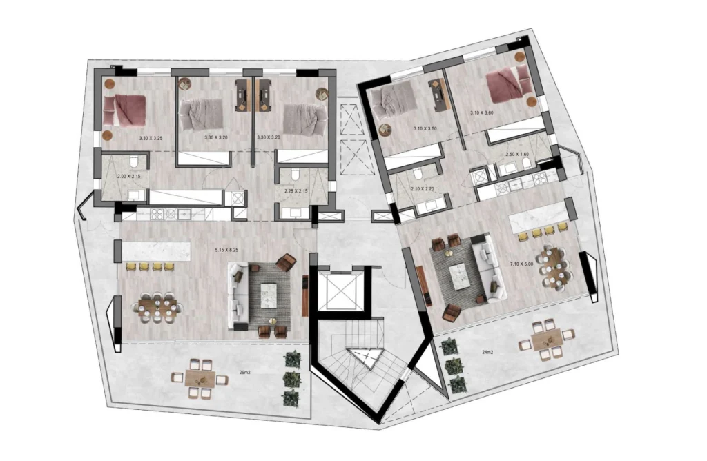 3 Bedroom Apartment for Sale in Strovolos, Nicosia District