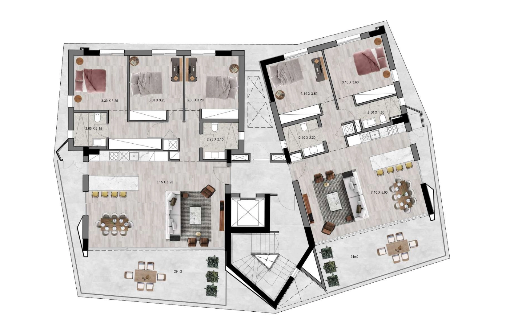 3 Bedroom Apartment for Sale in Strovolos, Nicosia District
