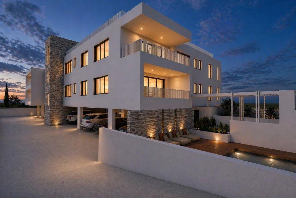 1 Bedroom Apartment for Sale in Kissonerga, Paphos District