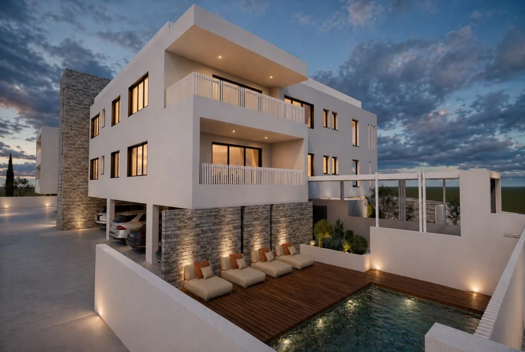 1 Bedroom Apartment for Sale in Kissonerga, Paphos District