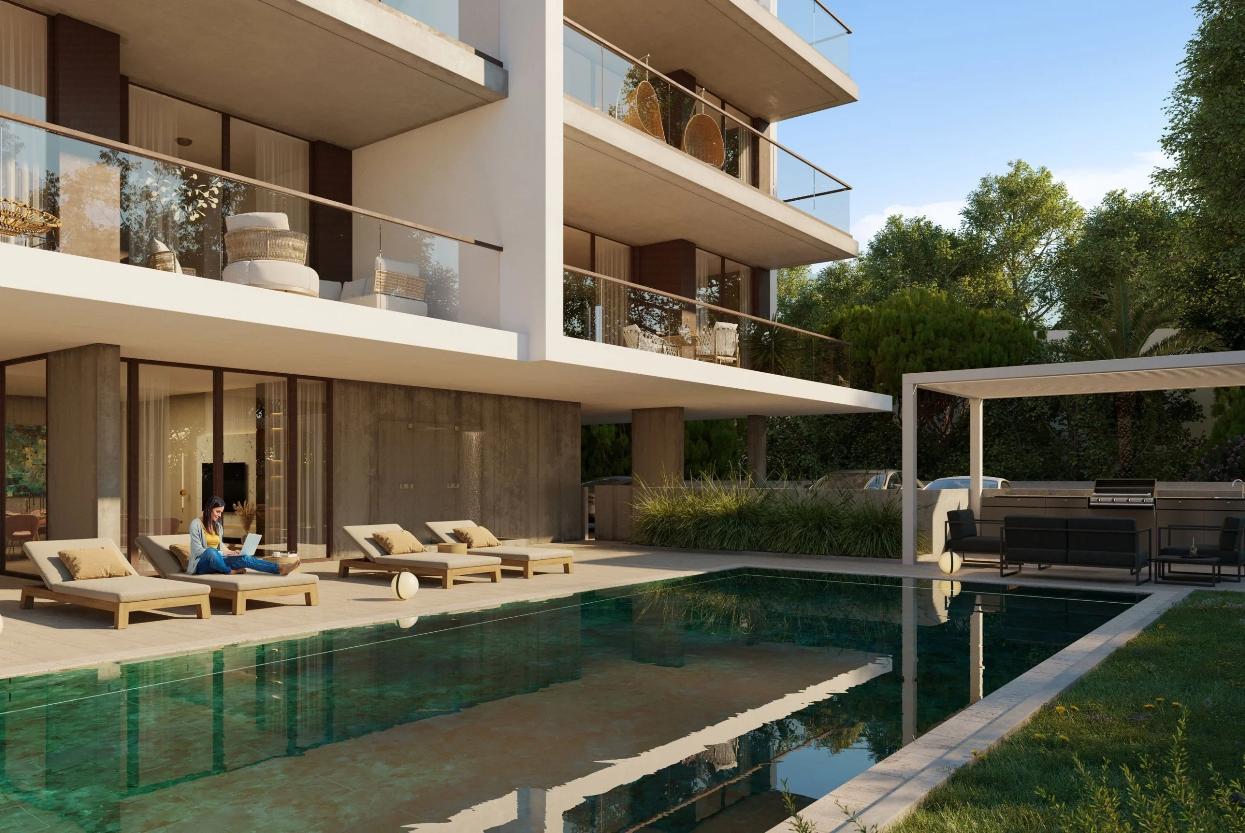 56m² Apartment for Sale in Potamos Germasogeias, Limassol District