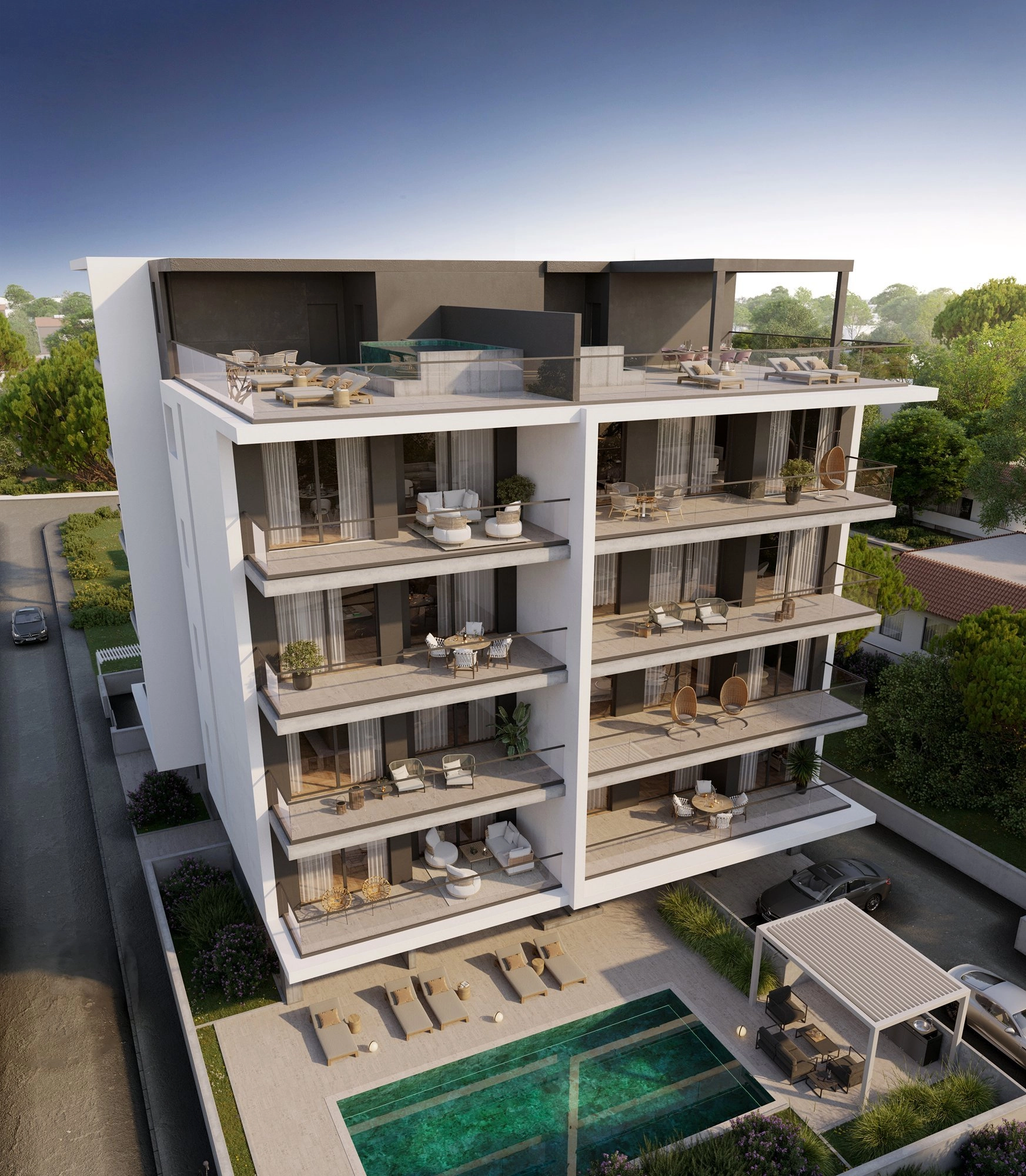 56m² Apartment for Sale in Potamos Germasogeias, Limassol District