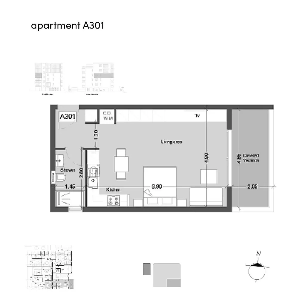 56m² Apartment for Sale in Potamos Germasogeias, Limassol District