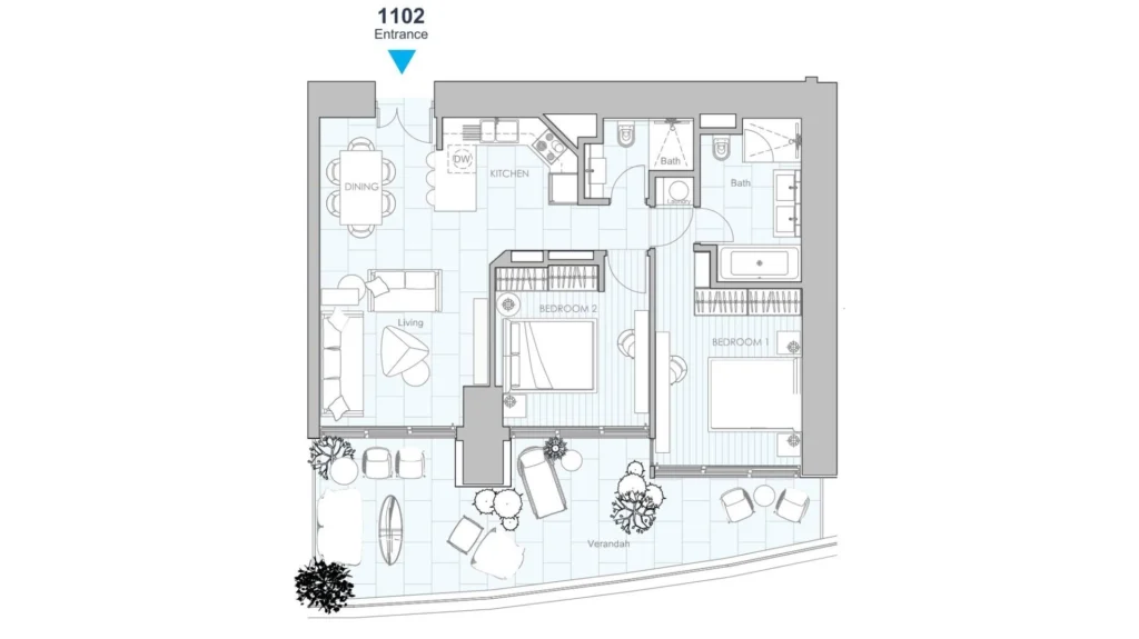 2 Bedroom Apartment for Sale in Nicosia – Agios Ioannis, Limassol District