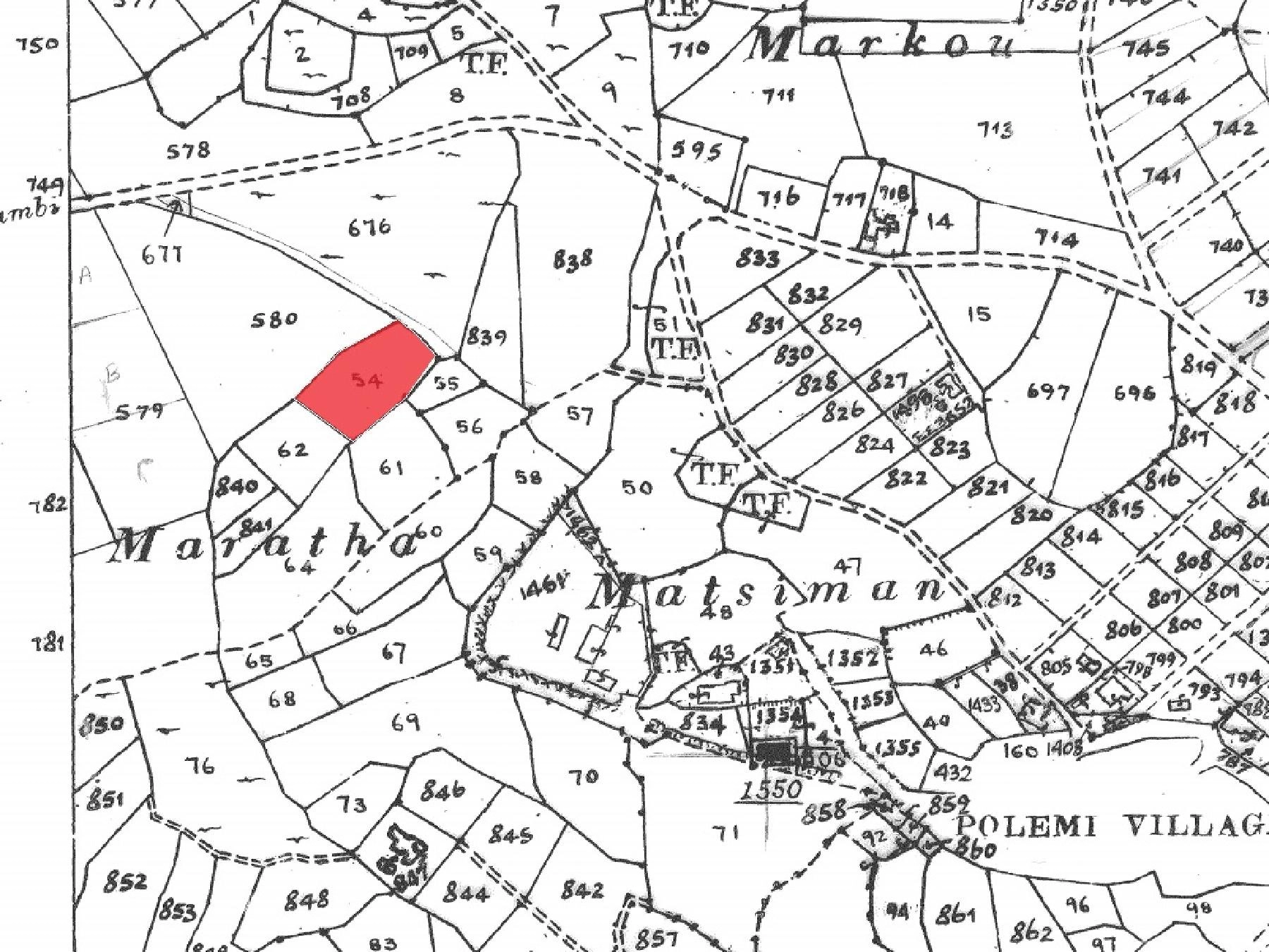 2,007m² Plot for Sale in Polemi, Paphos District