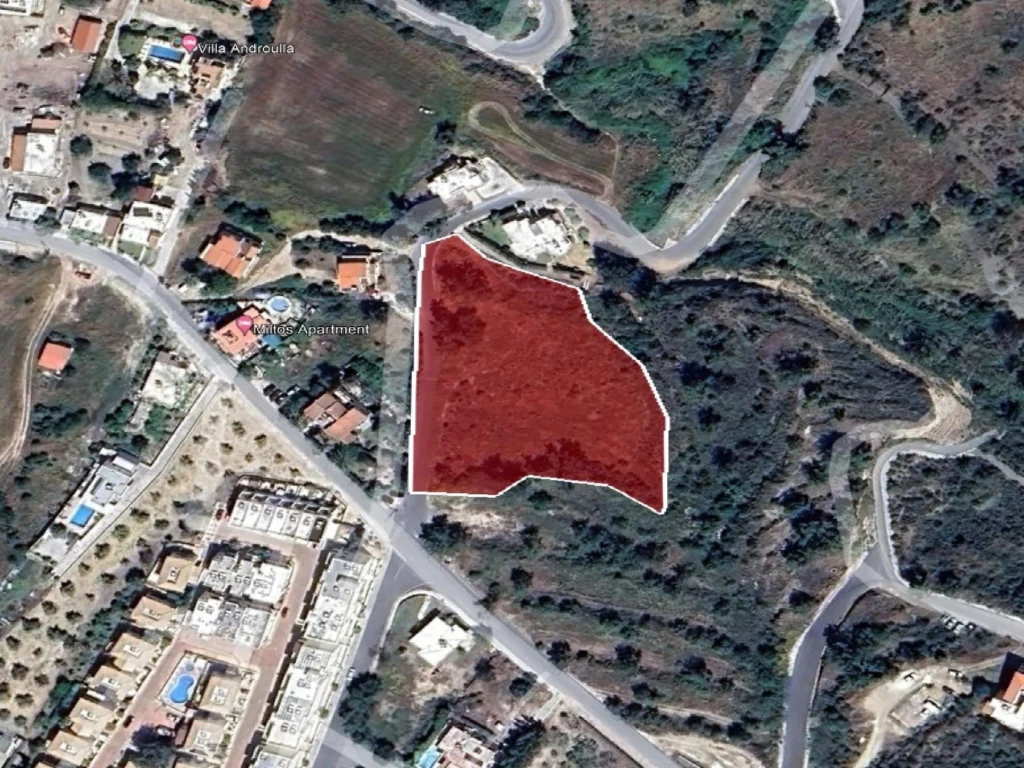 6,021m² Plot for Sale in Argaka, Paphos District