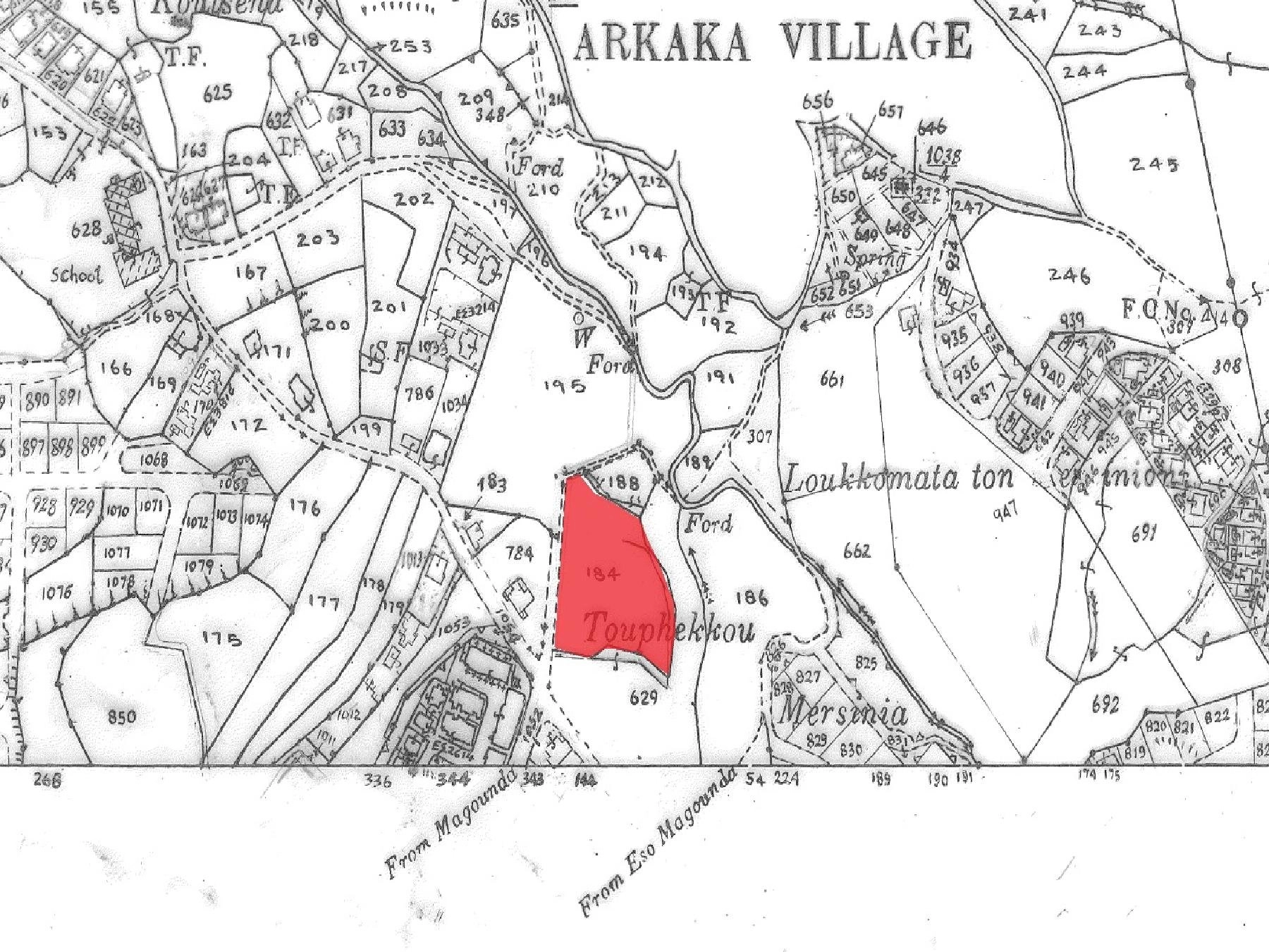 6,021m² Plot for Sale in Argaka, Paphos District