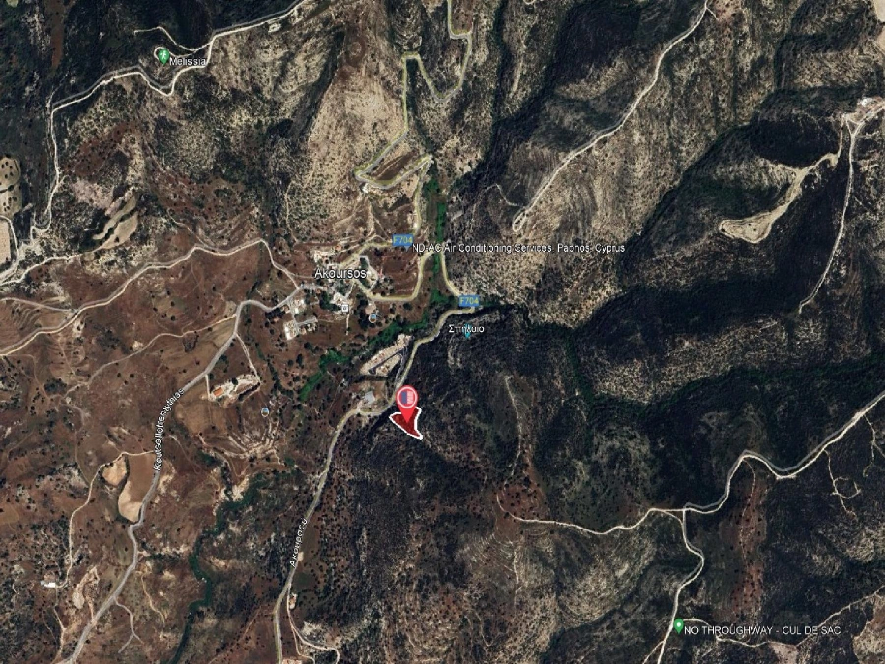 3,345m² Plot for Sale in Akoursos, Paphos District