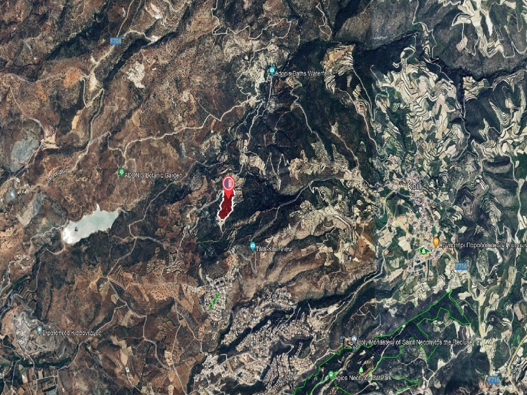 42,810m² Plot for Sale in Koili, Paphos District