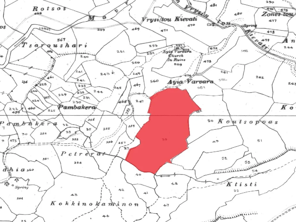42,810m² Plot for Sale in Koili, Paphos District