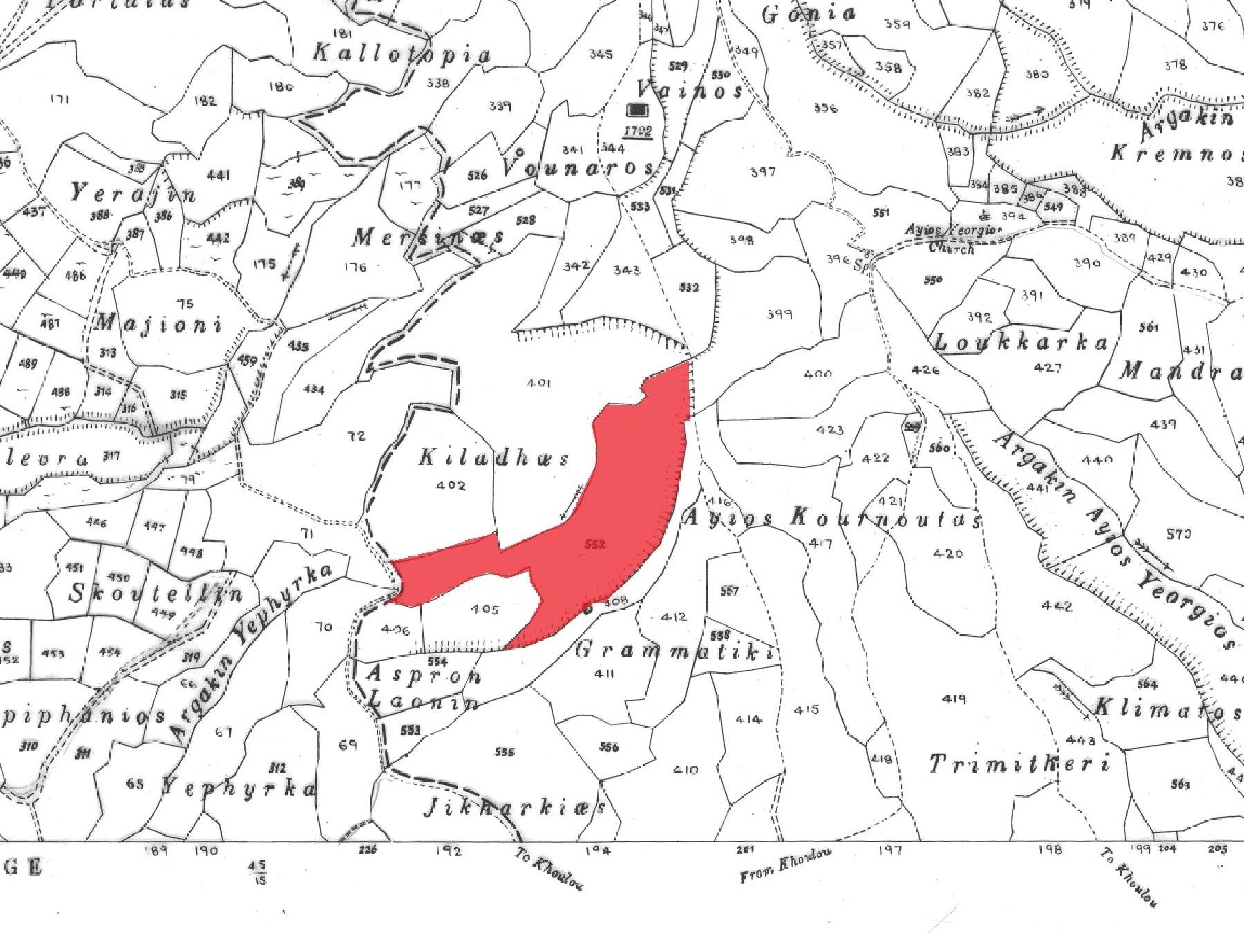 26,422m² Plot for Sale in Agios Dimitrianos, Paphos District