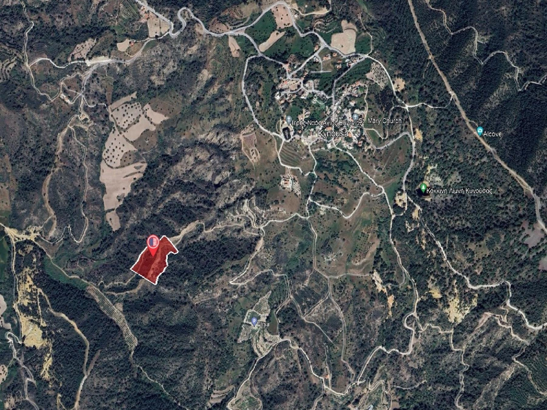 22,743m² Plot for Sale in Kynousa, Paphos District