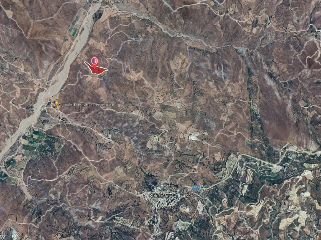 24,713m² Plot for Sale in Kelokedara, Paphos District