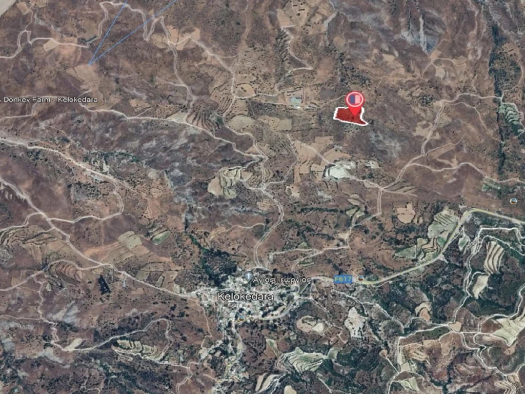 13,713m² Plot for Sale in Kelokedara, Paphos District