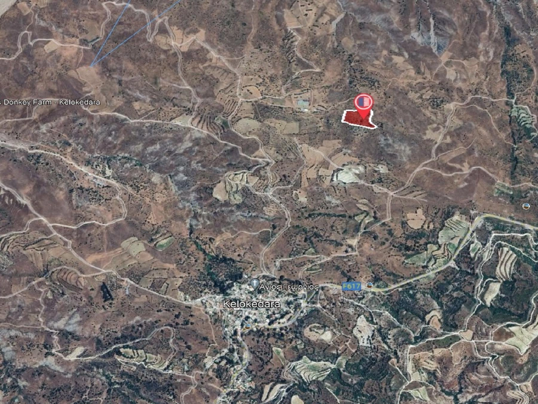 13,713m² Plot for Sale in Kelokedara, Paphos District