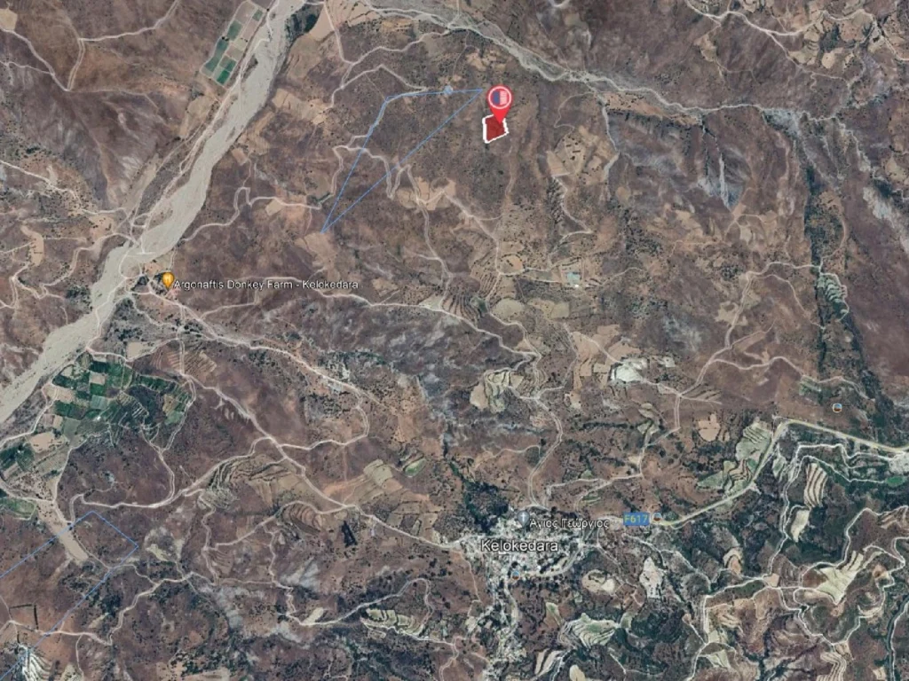 10,777m² Plot for Sale in Kelokedara, Paphos District