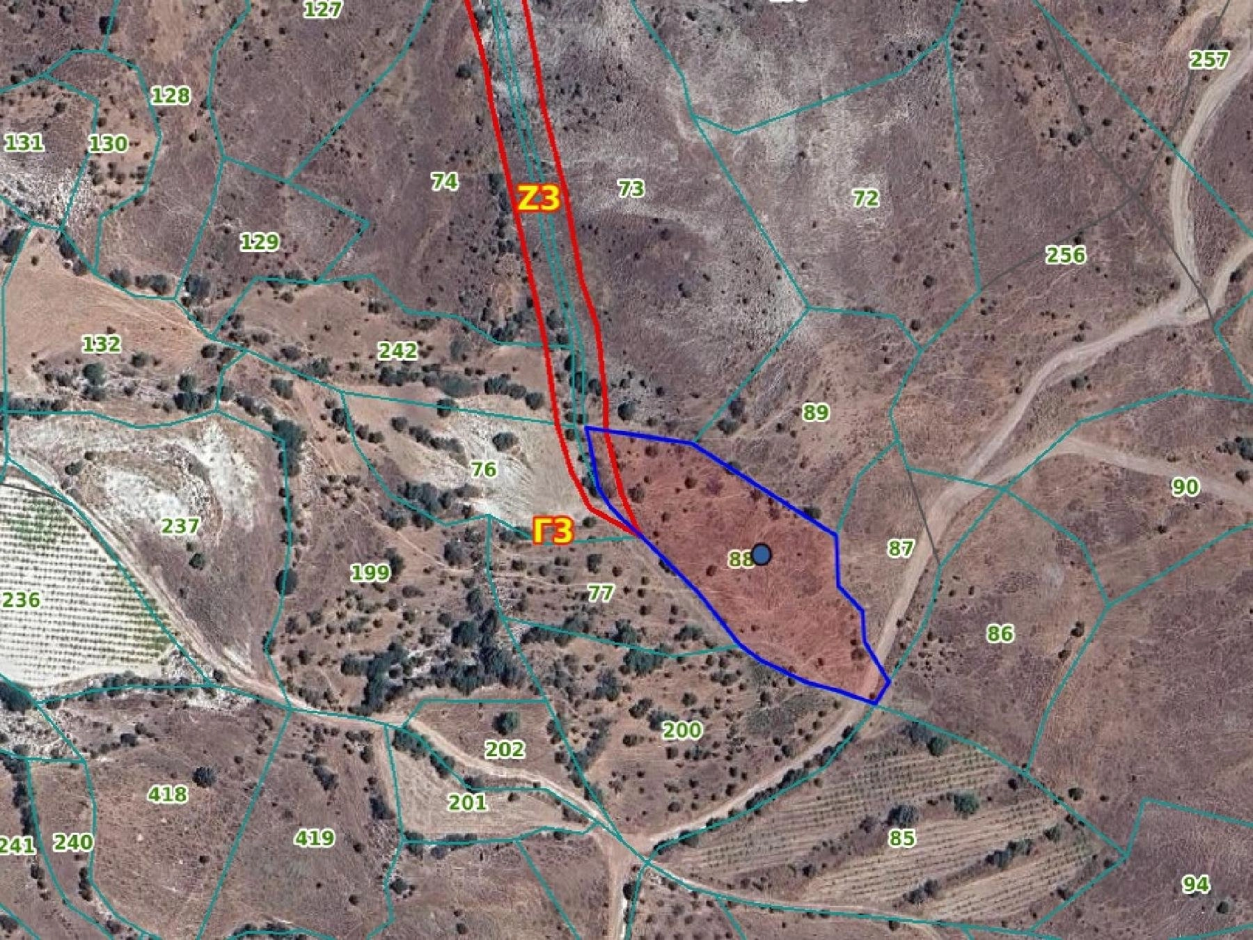 5,352m² Plot for Sale in Kelokedara, Paphos District