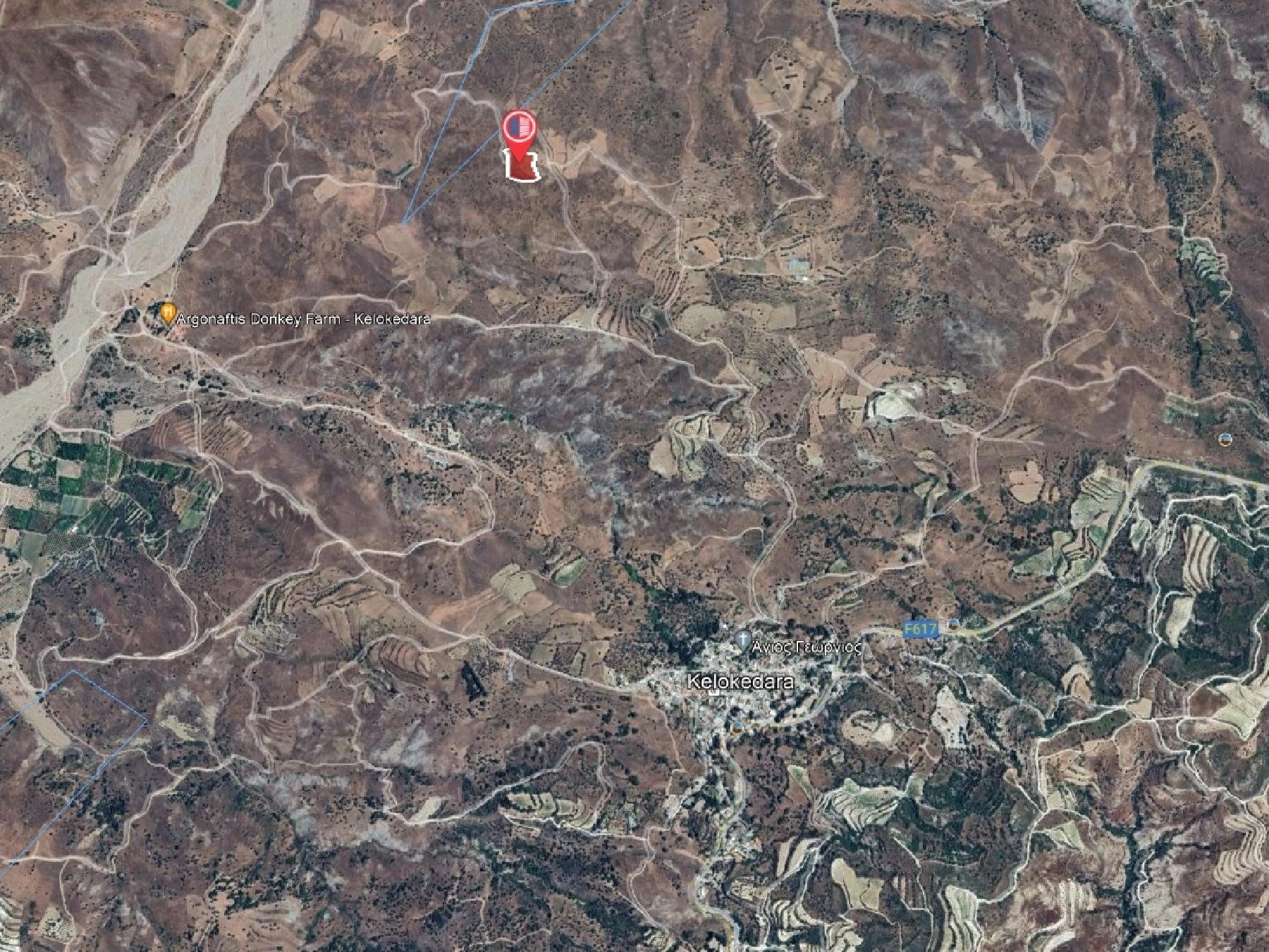 7,693m² Plot for Sale in Kelokedara, Paphos District