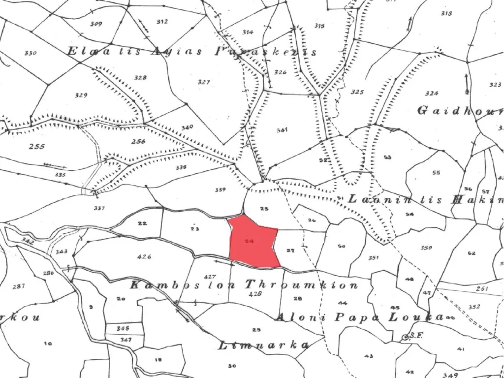 7,693m² Plot for Sale in Kelokedara, Paphos District