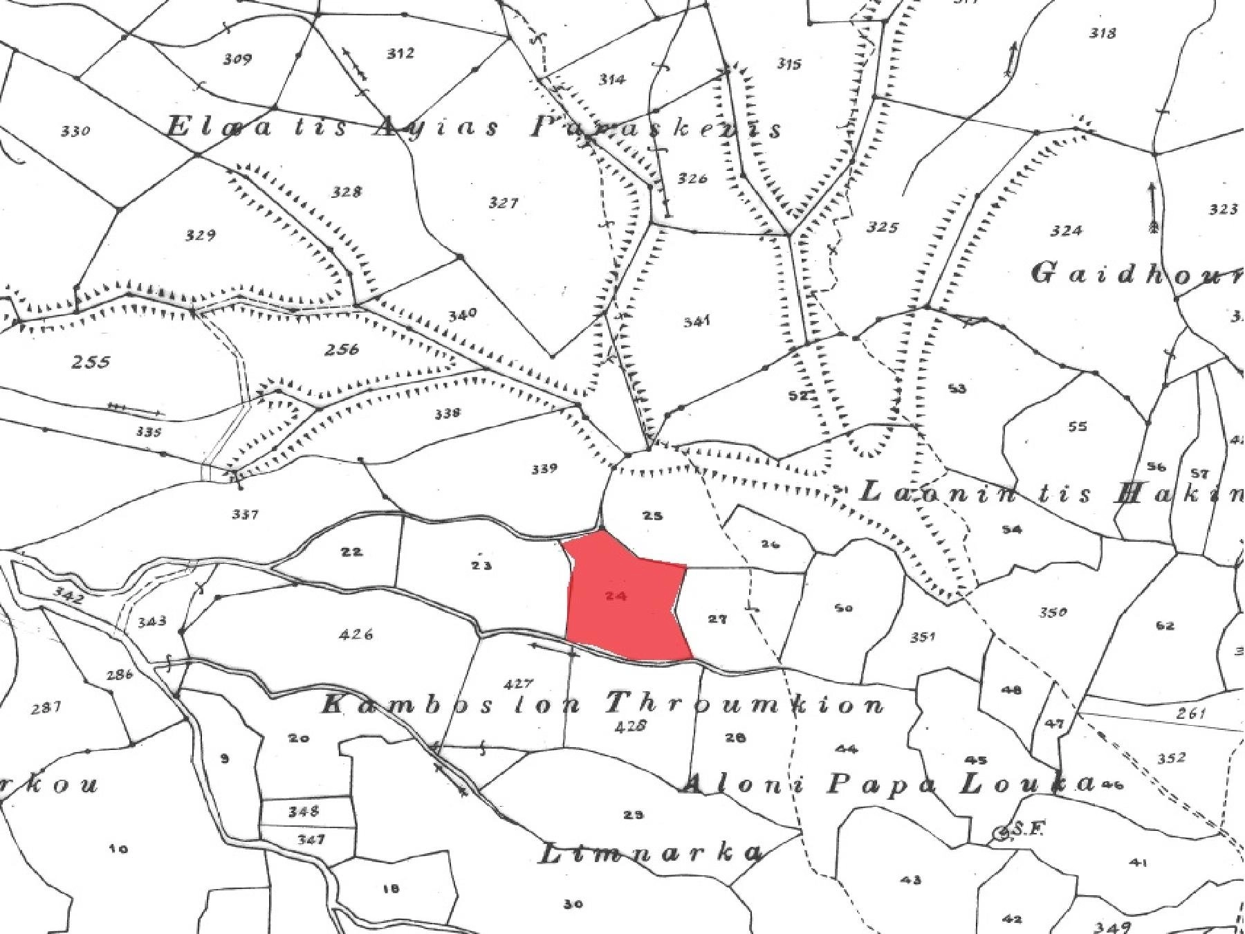 7,693m² Plot for Sale in Kelokedara, Paphos District
