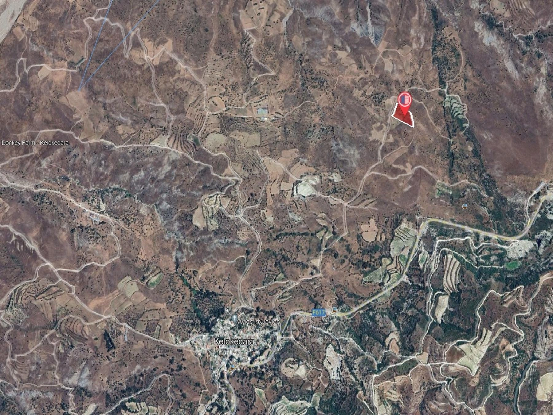 8,027m² Plot for Sale in Kelokedara, Paphos District