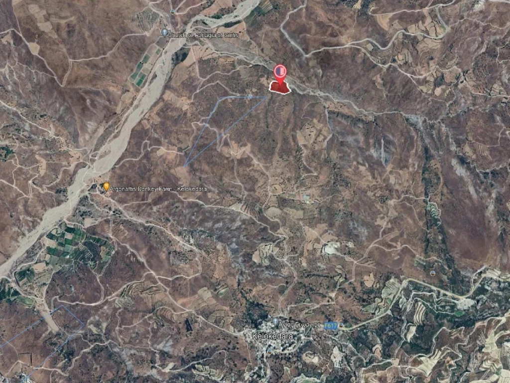 18,024m² Plot for Sale in Kelokedara, Paphos District
