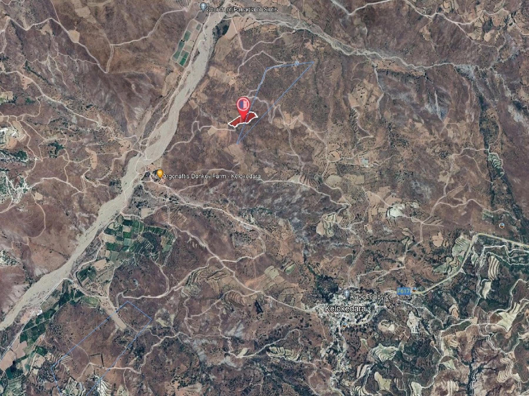 14,716m² Plot for Sale in Kelokedara, Paphos District