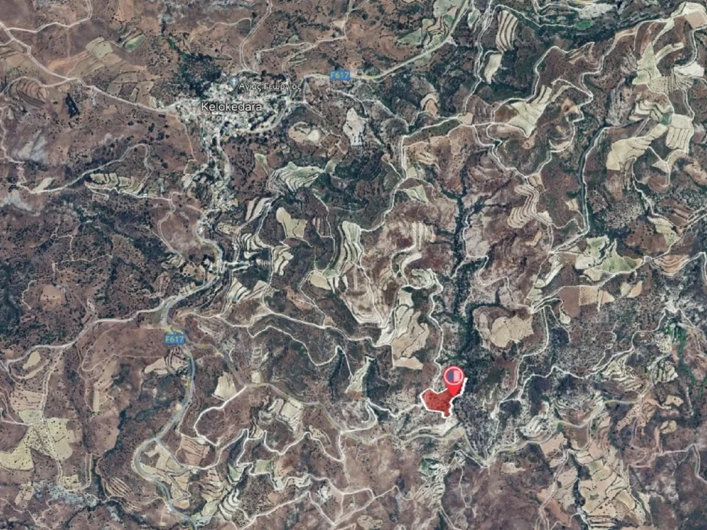 17,559m² Plot for Sale in Kelokedara, Paphos District