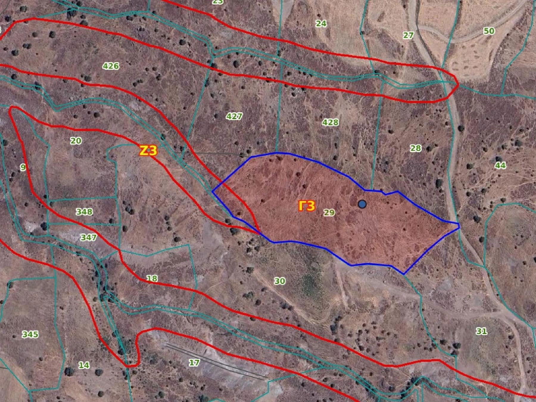14,382m² Plot for Sale in Kelokedara, Paphos District