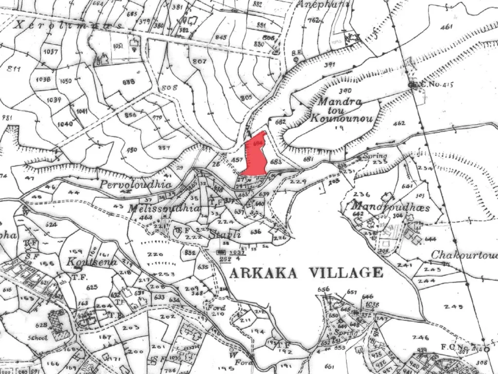 2,750m² Plot for Sale in Argaka, Paphos District