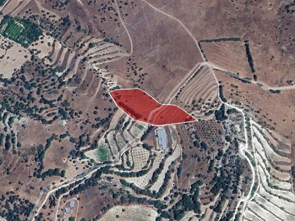 11,037m² Plot for Sale in Kelokedara, Paphos District