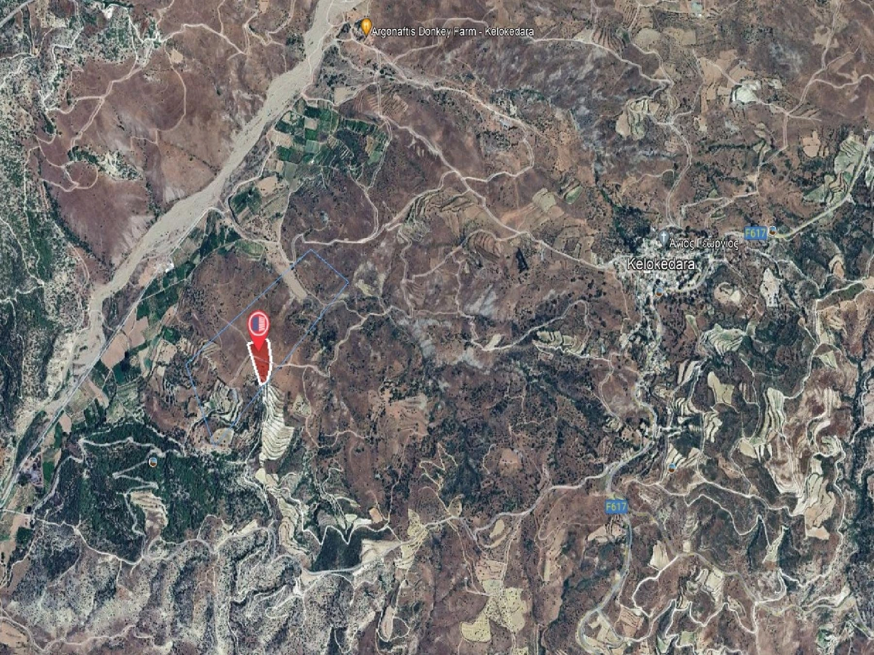 18,916m² Plot for Sale in Kelokedara, Paphos District