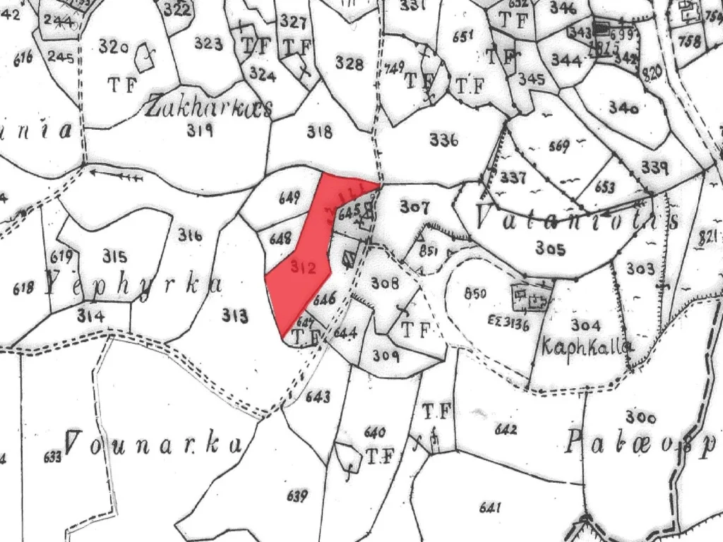 3,345m² Plot for Sale in Drymou, Paphos District