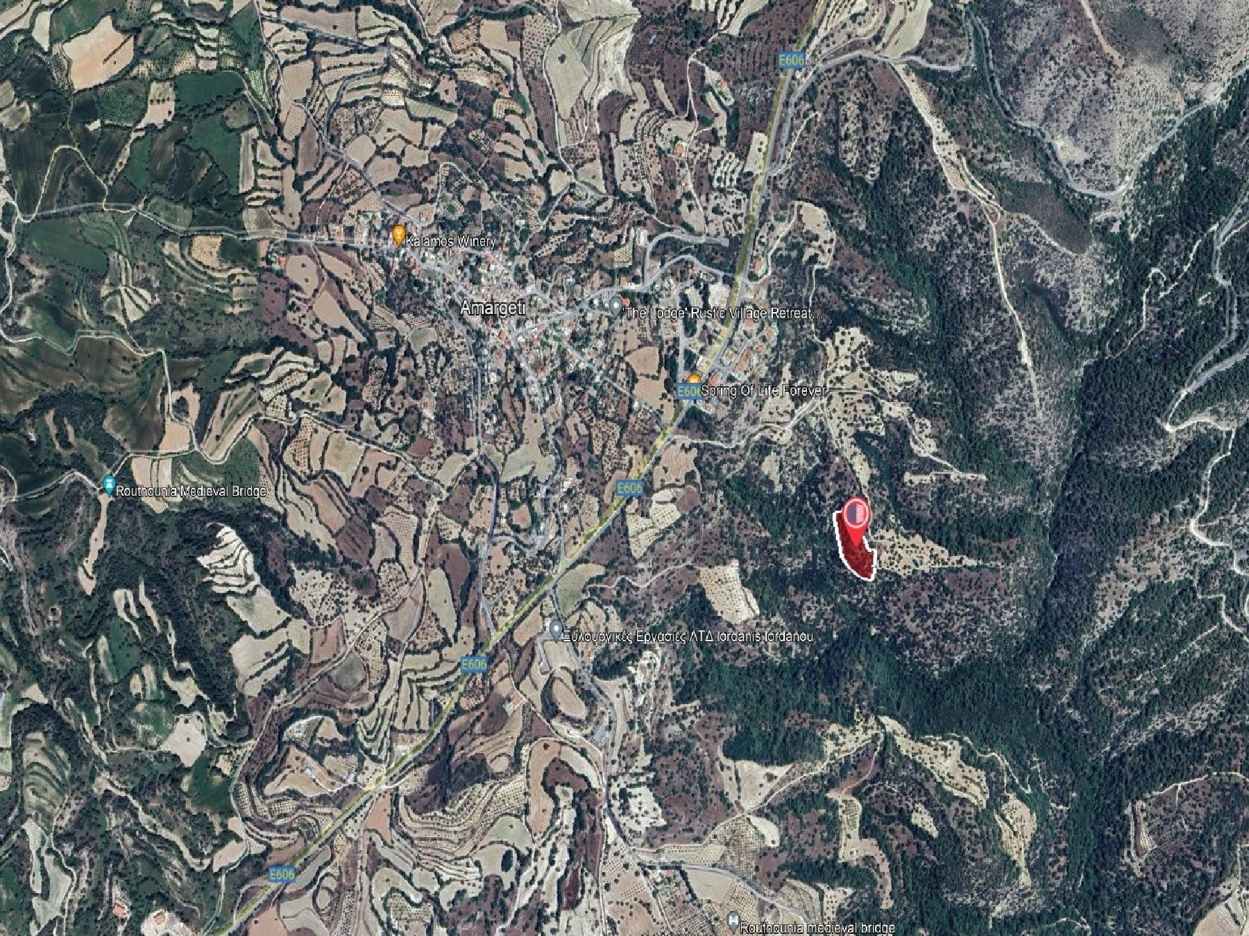 7,693m² Plot for Sale in Amargeti, Paphos District