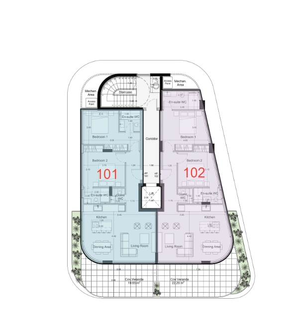 2 Bedroom Apartment for Sale in Paphos – Agios Theodoros