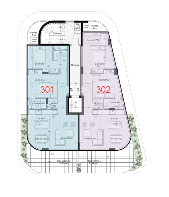 2 Bedroom Apartment for Sale in Paphos – Agios Theodoros