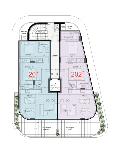 2 Bedroom Apartment for Sale in Paphos – Agios Theodoros